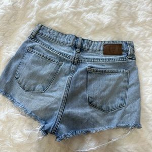 leith jean shorts so cute